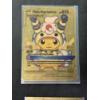 Image 5 : 4 Pokémon Gold Trading Cards Pikachu Cosplay - Pikachu Mega Ampharos Card no. 007 - Pikachu 