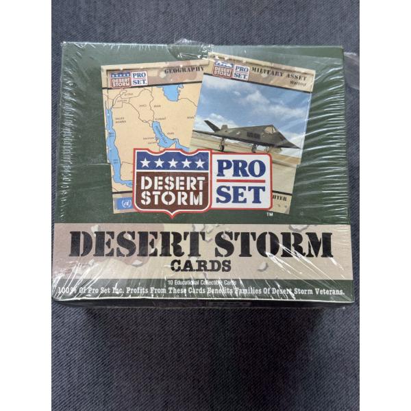 Desert Storm Pro Set Trading Cards - Brand New In The Box 