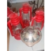 Image 1 : 4 Pcs Kerosene Lanterns - Exc.  See Pics