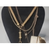 Image 5 : Lot of Assorted Gold-Filled / Gold-Plated Jewelry: Lockets, Pins, Necklaces, Bracelets