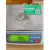 Image 6 : Three Sterling Silver Necklaces With Two Sterling Silver Pendants ~ Total Weight 20.4 Grams