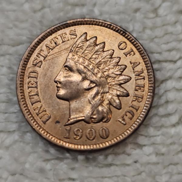1900 Indian Head Cent FV: $.01