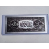 Image 2 : Incredible .99999 Silver $1.00 Foil Note In Protective Holder - Mint Condition