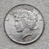 Image 1 : 1922 Philadelphia Mint Peace Eagle 90% Silver Dollar Coin
