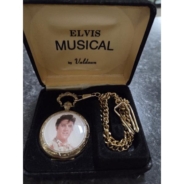 Musical Elvis Pocket Watch Works Great!