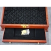 Image 7 : Nice Wooden Collectors Display Box With Viewing Window For Complete Proof Golden Dollars Collection