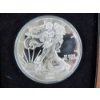 Image 4 : ONE POUND .999 FINE SILVER 2006 EAGLE ROUND ~ 373 GRAMS ~ 12 TROY OUNCES ~ Limited Edition Commem.
