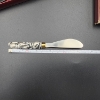 Image 5 : 4 "Briar Rabbit" Spreaders, Pewter Sculpted Rabbits Handles