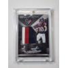Image 1 : 2022 Panini Black John Metchie III Autographed Card & Patch - Mint Condition