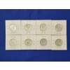 Image 4 : x8 Higher-Grade Assorted Years Pre-1964 Silver Washington Quarters FV: $2.00