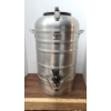 Image 1 : Carrollton Mfg. Co Stainless Steel 3 Gallon 22" Tall Vacuum Jug Dispenser