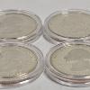Image 2 : Lot Of 4 United States Statehood Quarter Dollar Clad Proof Coins (see pics) FV: $1.00