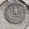 Image 4 : 1945 Washington 90% Silver Quarter and a 1964 John F. Kennedy 90% Silver Half Dollar AFV $.75