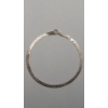 Image 1 : 8" Sterling Silver Herringbone Bracelet - Weight: 5.4g