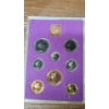 Image 8 : (2) Coins Of The World In Acrylic Display & (2) 1970 Pre Decimal UK Great Britain Proof Coins Sets