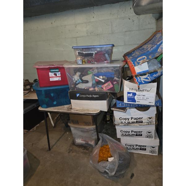 *Pick Up At Louisville Home - No Shipping Available* Vintage Card Table, Toys, 45 Records, Boxed Ite