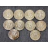 Image 3 : $5 Face Value in Assorted 90% Silver Kennedy Half Dollars 