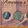Image 4 : America's Obsolete Coin Collection Including 90% Silver Quarter, & Dime / Steel Cent & Buffalo Nicke