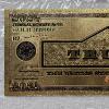 Image 5 : Donald Trump Family Collectible Novelty Gold Foil Banknote FV: $0