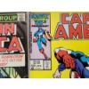 Image 4 : x3 Vintage Marvel Captain America 1986, 1987, 1983 Comic Books in Great Condition 