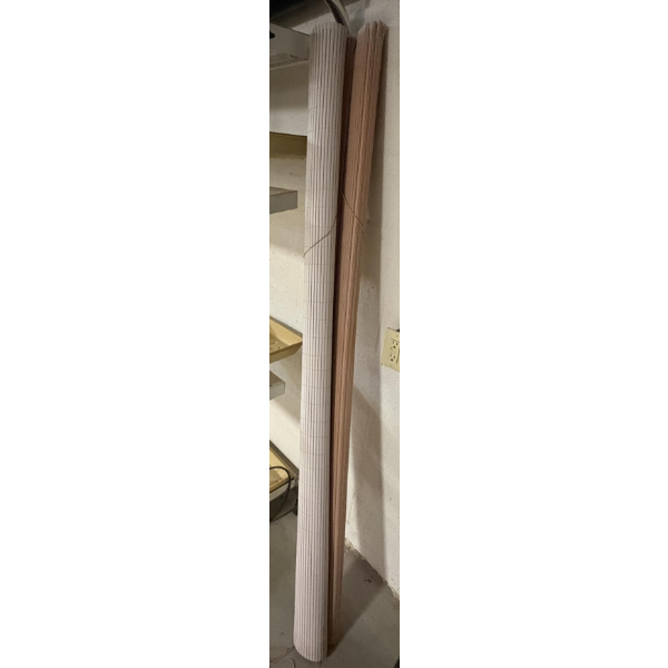 *Pick Up At Mantua Home-No Shipping Available*  2 Sets of Blinds - 1 White - 1 Tan - 70 inches 