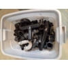 Image 1 : Tote With Lid Full Of New PVC Pieces