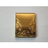 Image 2 : Vintage Gold-Tone Elgin American Compact Mirror Makeup Case Total Weight: 104.7g