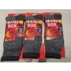 Image 1 : 3 Pairs Of Adult Size 10-13 Thermal Heated Sox Socks - Brand New In The Package