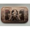 Image 2 : $10 'Bison Bank Note' 1oz .999 Copper Bar
