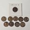Image 1 : (10) Wheat Pennies - $0.10 FV
