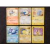 Image 1 : Six Assorted Vintage Pokemon Trading Cards Including Delta Species, Dark & Gym Leader Owned Pokemon!