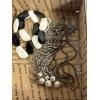 Image 2 : Lot of Costume Nekclaces - Chunky White and Black - Beautiful Nekclaces 