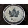 Image 2 : 2016 Canada Maple Leaf 1 Oz .9999 Fine Silver Bullion Round with Lunar Year of the Monkey Privy