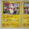 Image 3 : Two Vintage Pokemon Trading Cards ~ Plusle & Minun Matching Trading Cards 