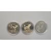 Image 5 : U.S 1974-S Proof, 1977-S Proof, 1978-D Eisenhower Dollars In Coin Capsules - Face Value: $