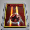 Image 2 : Fire Energy 92/108 Vintage Holo Pokemon Trading Card ~ Near Mint or Mint Condition! 