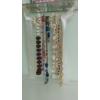 Image 2 : Wall Mirror & Shelf As Shown - Includes Rack With Beaded Necklaces / Jewelry