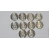 Image 5 : (10) Brilliant Uncirculated United States 90% Silver 1964 Kennedy Half Dollars - Face Value: $5.00