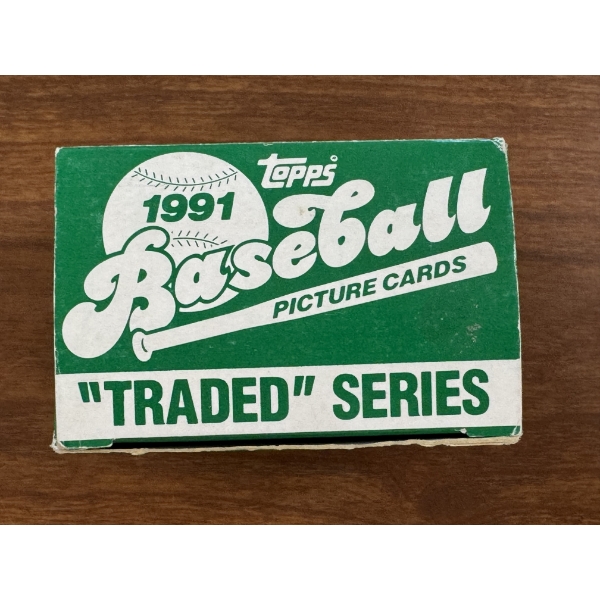 1991 Topps Baseball "Traded Series" 1T-132-T Cards - Mint Condition