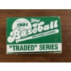 1991 Topps Baseball "Traded Series" 1T-132-T Cards - Mint Condition