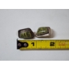 Image 5 : Sterling Silver Green Jasper/Serpentine-Like Stone Earrings - TW: 8.0g