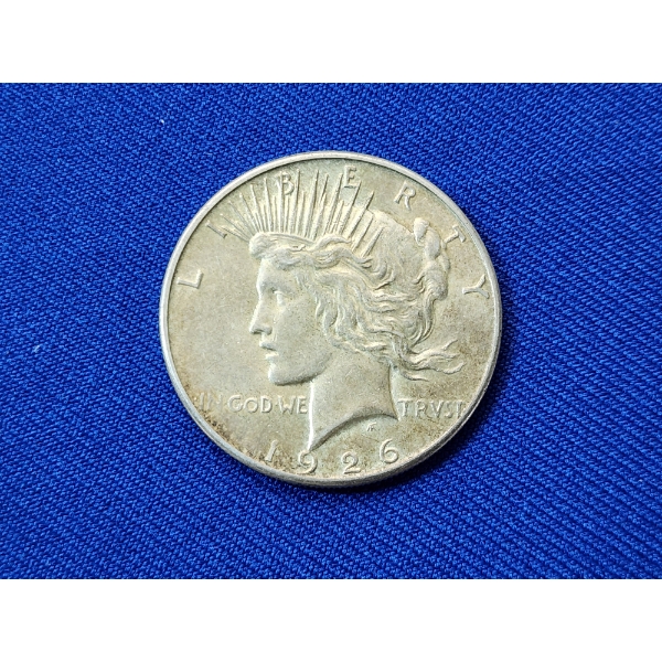 1926-S Better-Date Silver Peace Dollar 
