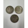 Image 1 : 3 - United States Silver Half Dollars - All Excellent Condition - 90% U.S. Silver Coins