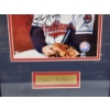 Image 4 : Hand Signed Omar Vizquel Officially Licensed & Professionally Framed Photograph Measuring~ 12" X 17"