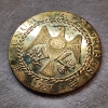 Image 3 : LARGE Commemorative Replica Medal of 1787 Brasher Gold Doubloon ~ Beautiful Coin!