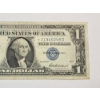 Image 3 : U.S. Series 1957 Blue Seal $1 Silver Certificate *STAR NOTE* SN: *21946248C