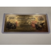 Image 1 : National Currency $10 Bismarck, North Dakota .999 Gold Foil Note In Holder - Mint Condition