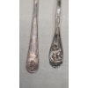 Image 3 : (4) Assorted Silverplated Spoons - Weight: 98.3g
