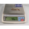 Image 5 : 10K Gold "XOXO" Link 7" Bracelet (Damaged) Total Weight: 4.3g
