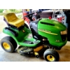 Image 1 : Louisville Home Pickup - Superb John Deere L110 Automatic Lawn Tractor w Accessories - See All Pics